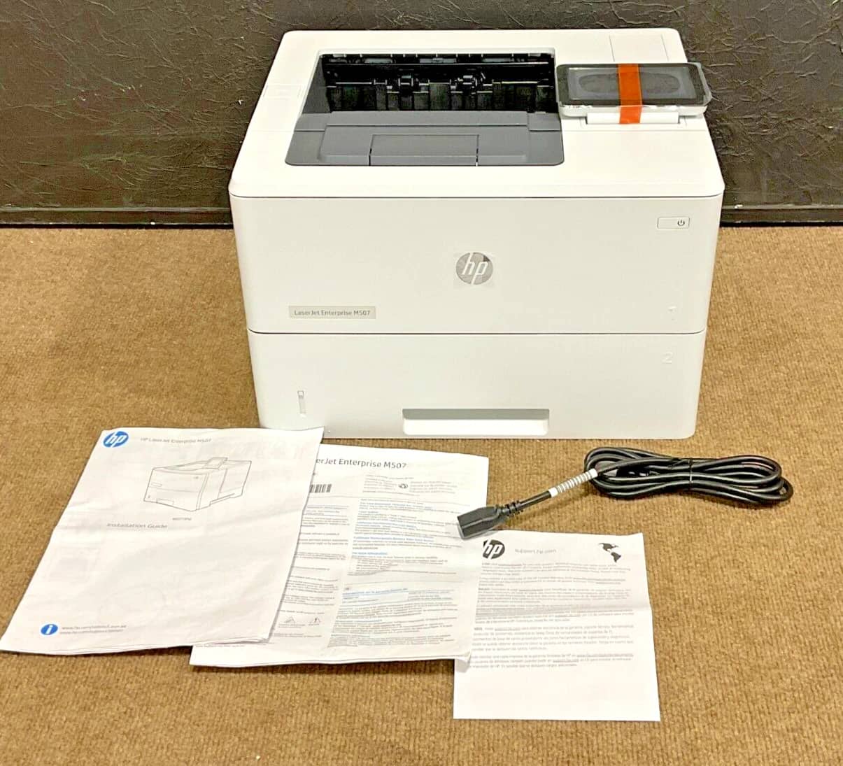 HP LaserJet M507dng Printers New
