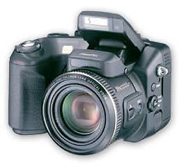 Fujifilm FinePix E500 Digital Cameras Silver Used - Very Good Body Only