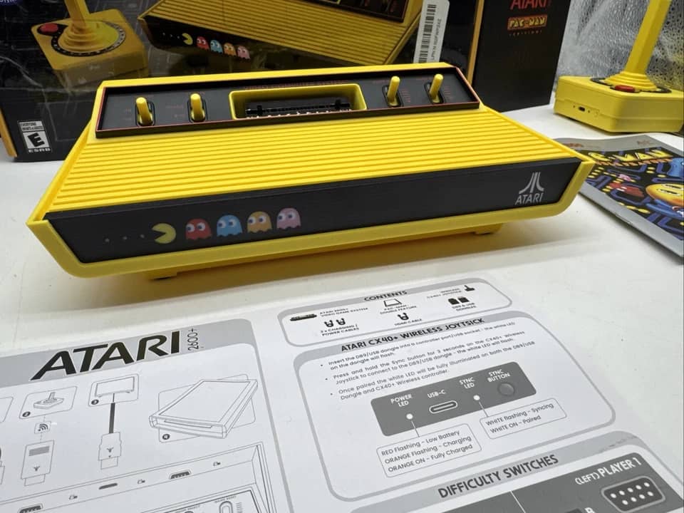 Atari Atari Official 2600+ Console & Joystick Video Game Consoles