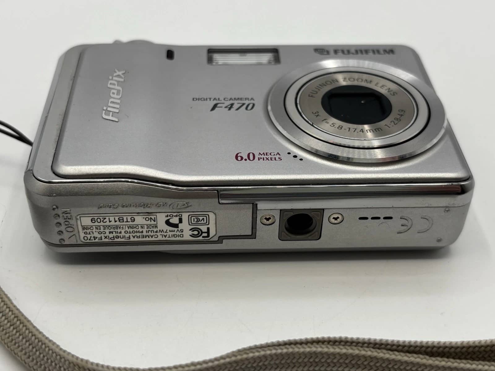 Fujifilm f460 Digital Cameras Silver Used - Good Body Only