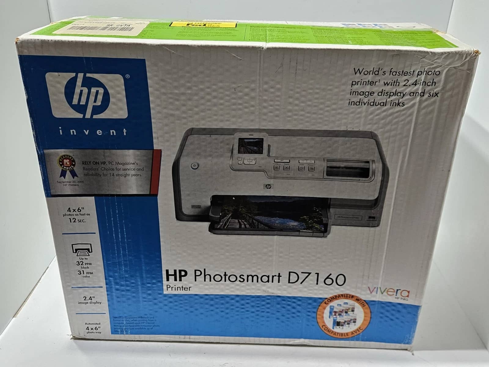 HP D7160 Printers Open-Box Excellent