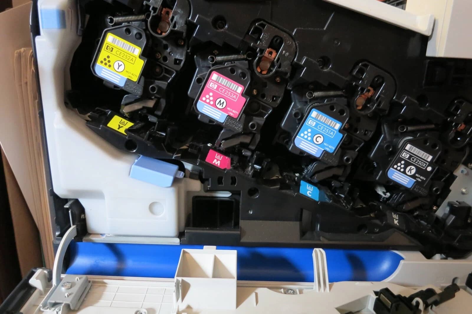 HP LaserJet CP3525N Printers Used - Good