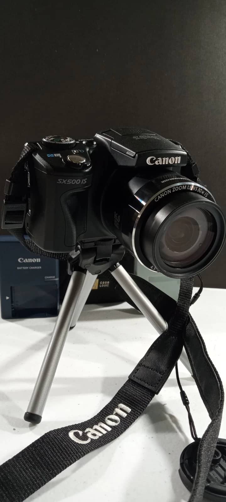 Canon SX500 IS Digital Cameras Black Used - Good Body Only