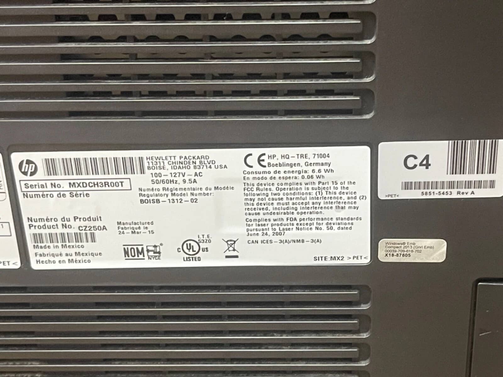 HP LaserJet Enterprise M680Z Printers Used - Good