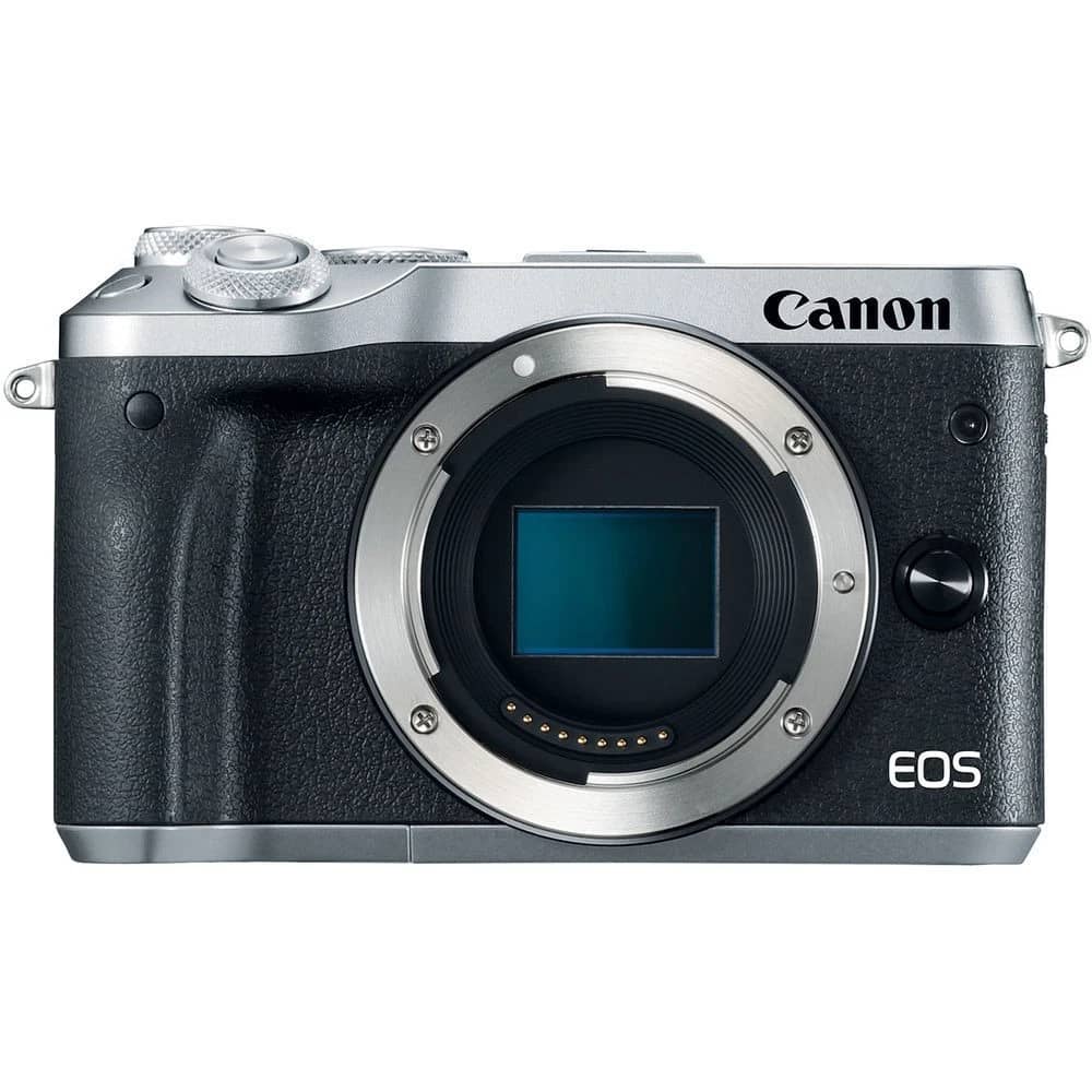 Canon EOS M6 Digital Cameras Silver New w/ 15-45mm Kit