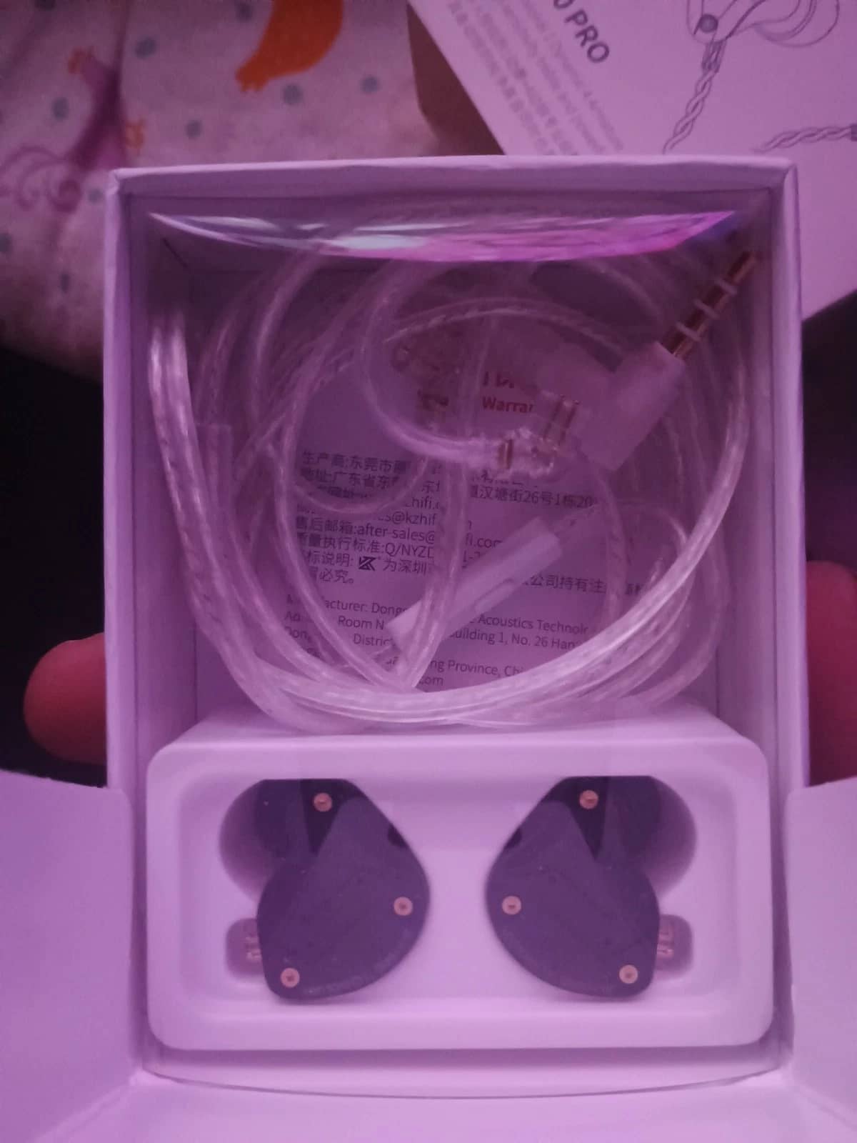 kz ZS10 Pro Headphones & Earbuds Black New