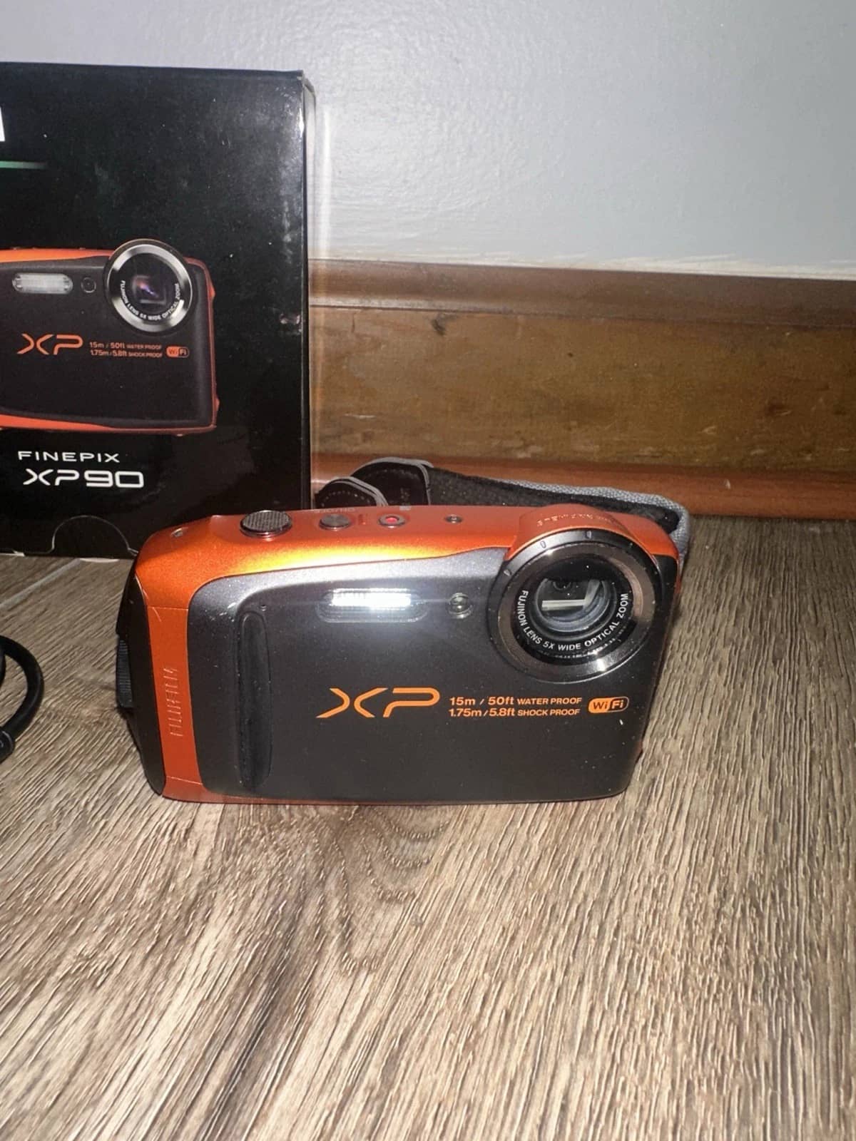 Fujifilm FinePix XP90 Digital Cameras Orange New Body Only