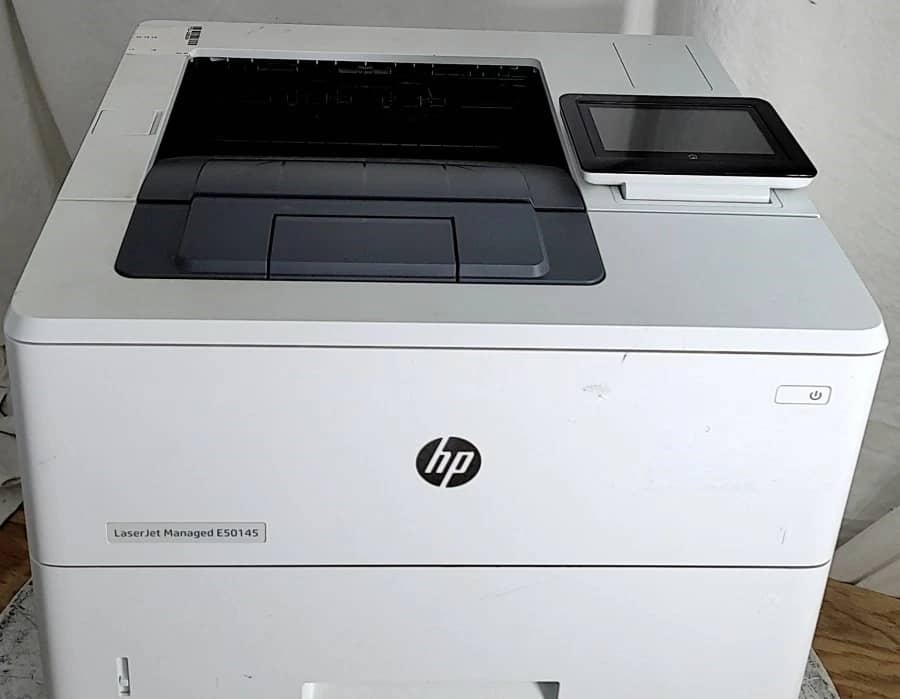 HP LaserJet Managed E50145 Printers Used - Good
