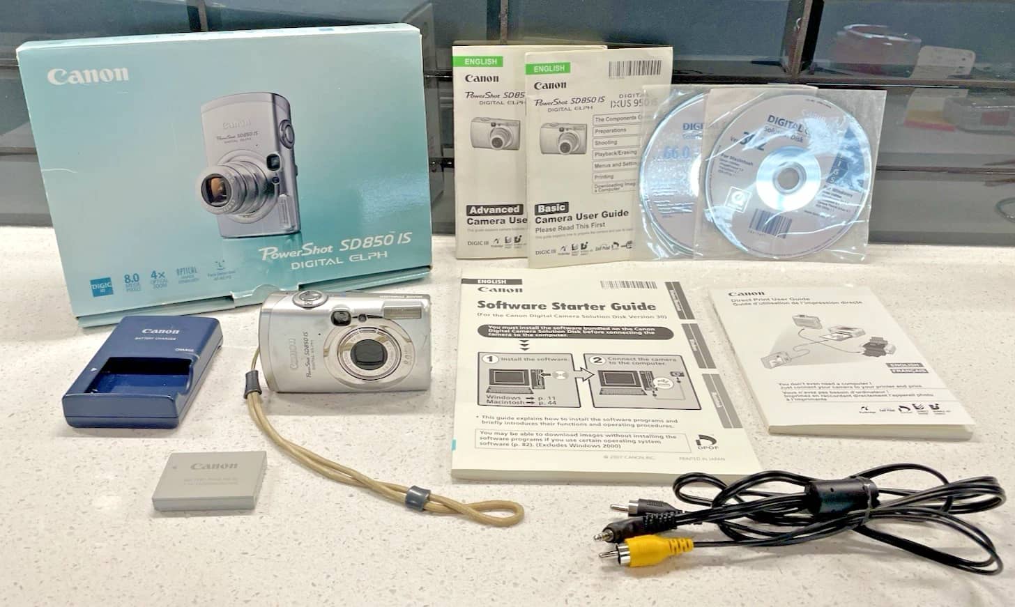 Canon PowerShot SD850 IS Digital Cameras Silver New Body Only