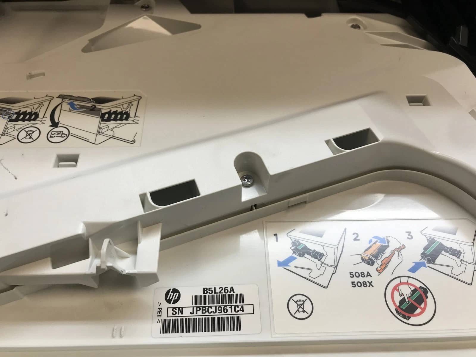 HP Color Laser Jet Enterprise E55040 Printers Used - Good