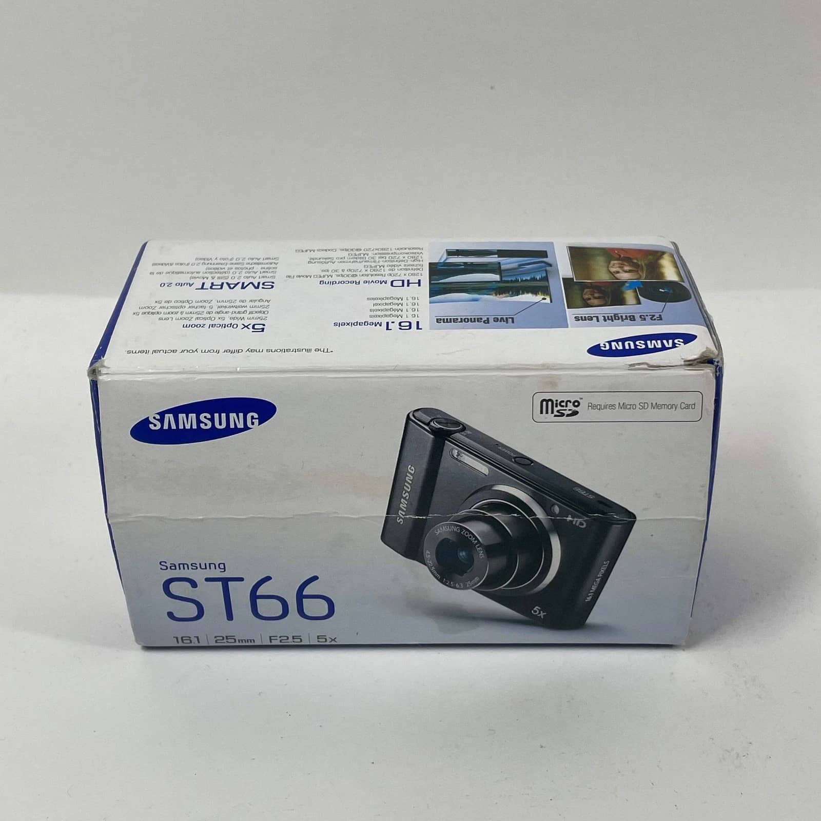 Samsung st66 Digital Cameras Black New Body Only