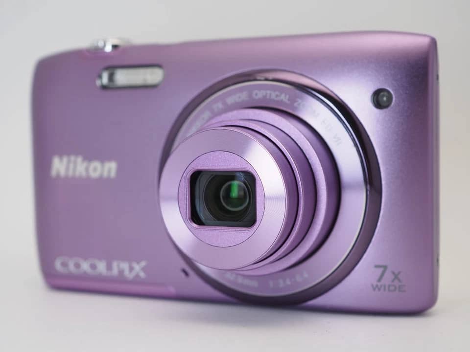 Nikon COOLPIX S3500 Digital Cameras Silver New Body Only