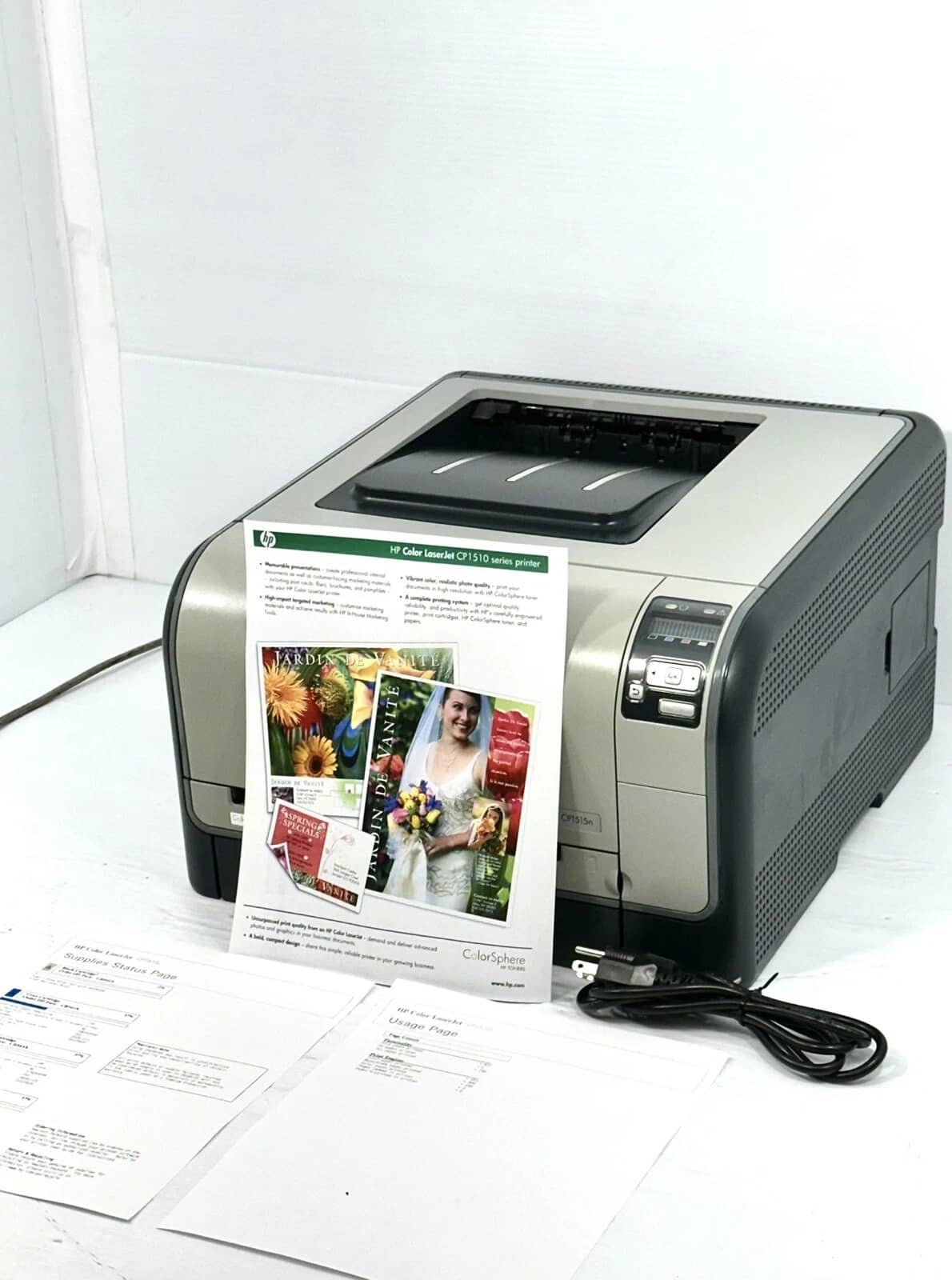 HP LaserJet CP1515n Printers Used - Good