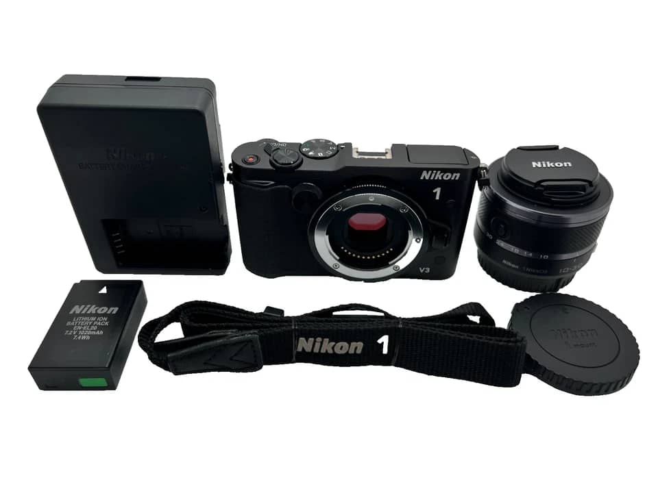 Nikon 1 V3 Digital Cameras Black Used - Good Body Only
