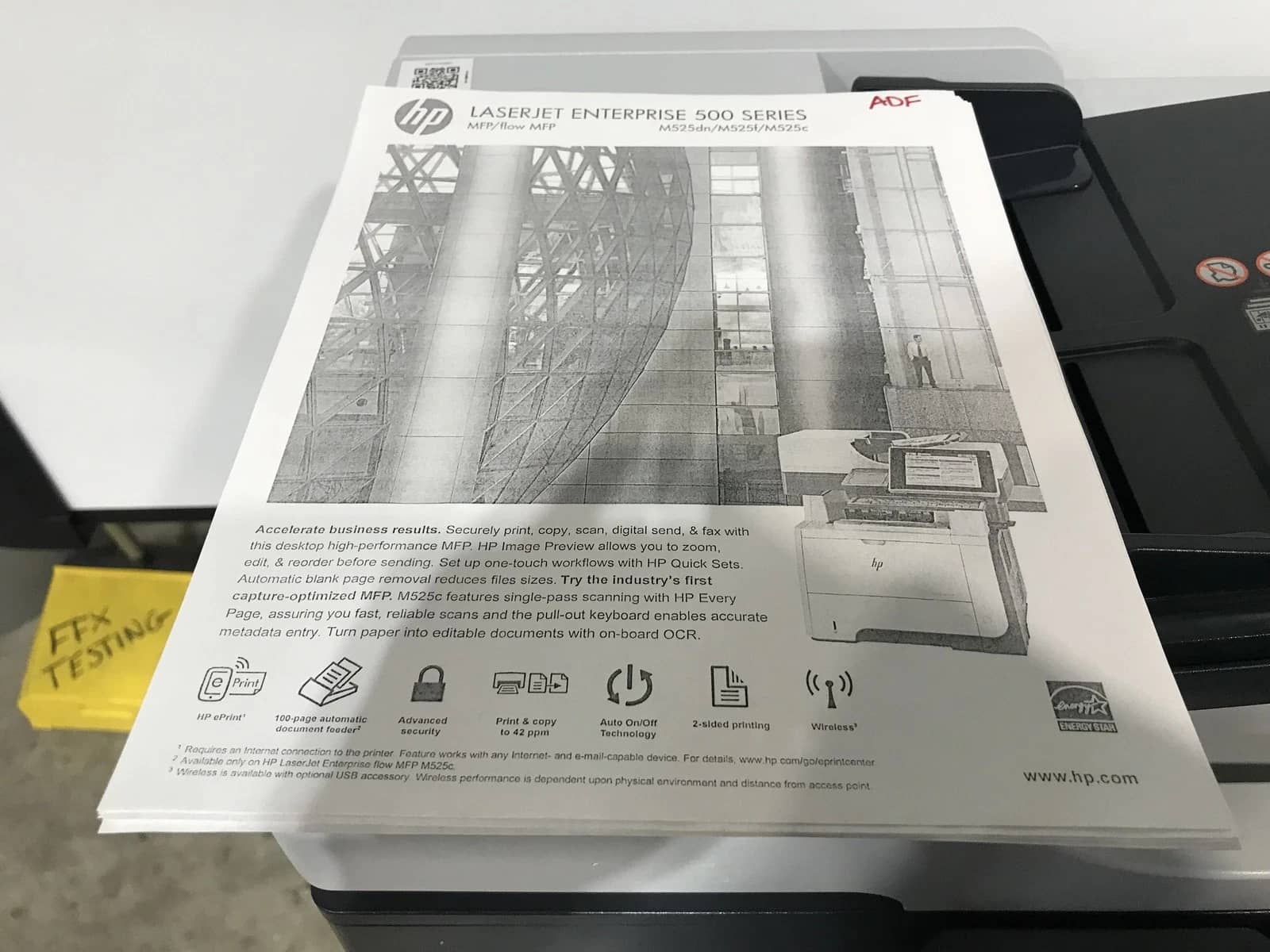 HP LaserJet 500 MFP M525 Printers Used - Good