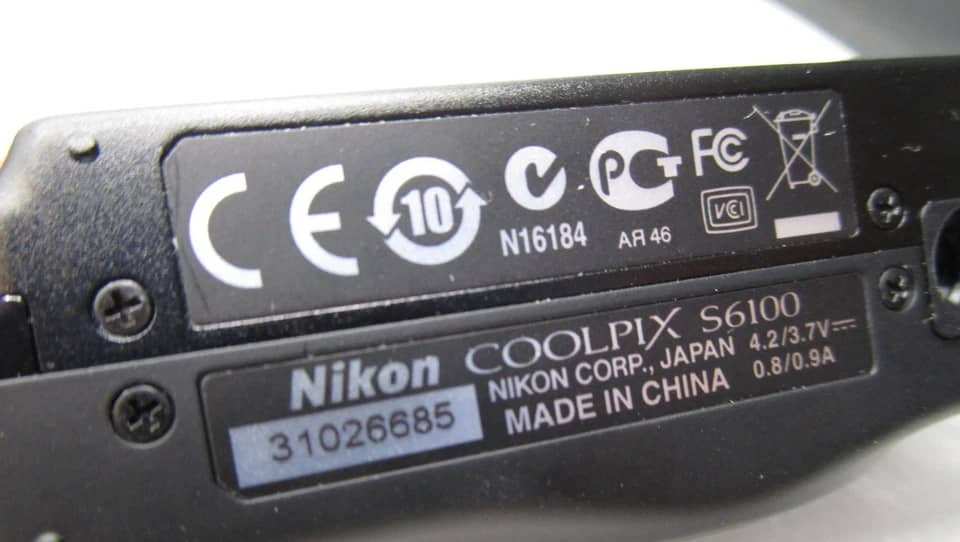Nikon COOLPIX S6100 Digital Cameras Silver New Body Only