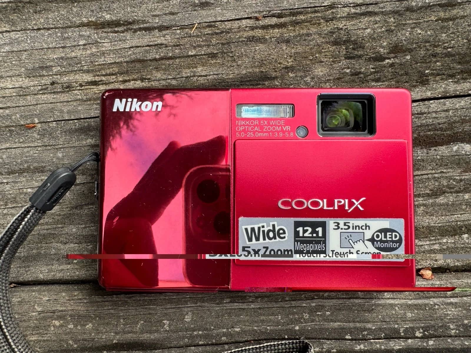 Nikon COOLPIX s70 Digital Cameras Red Used - Good Body Only