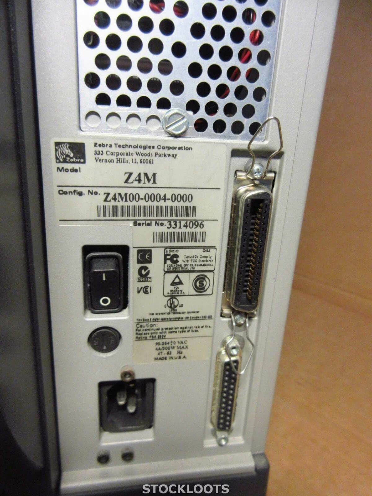 Zebra Z4m Printers New