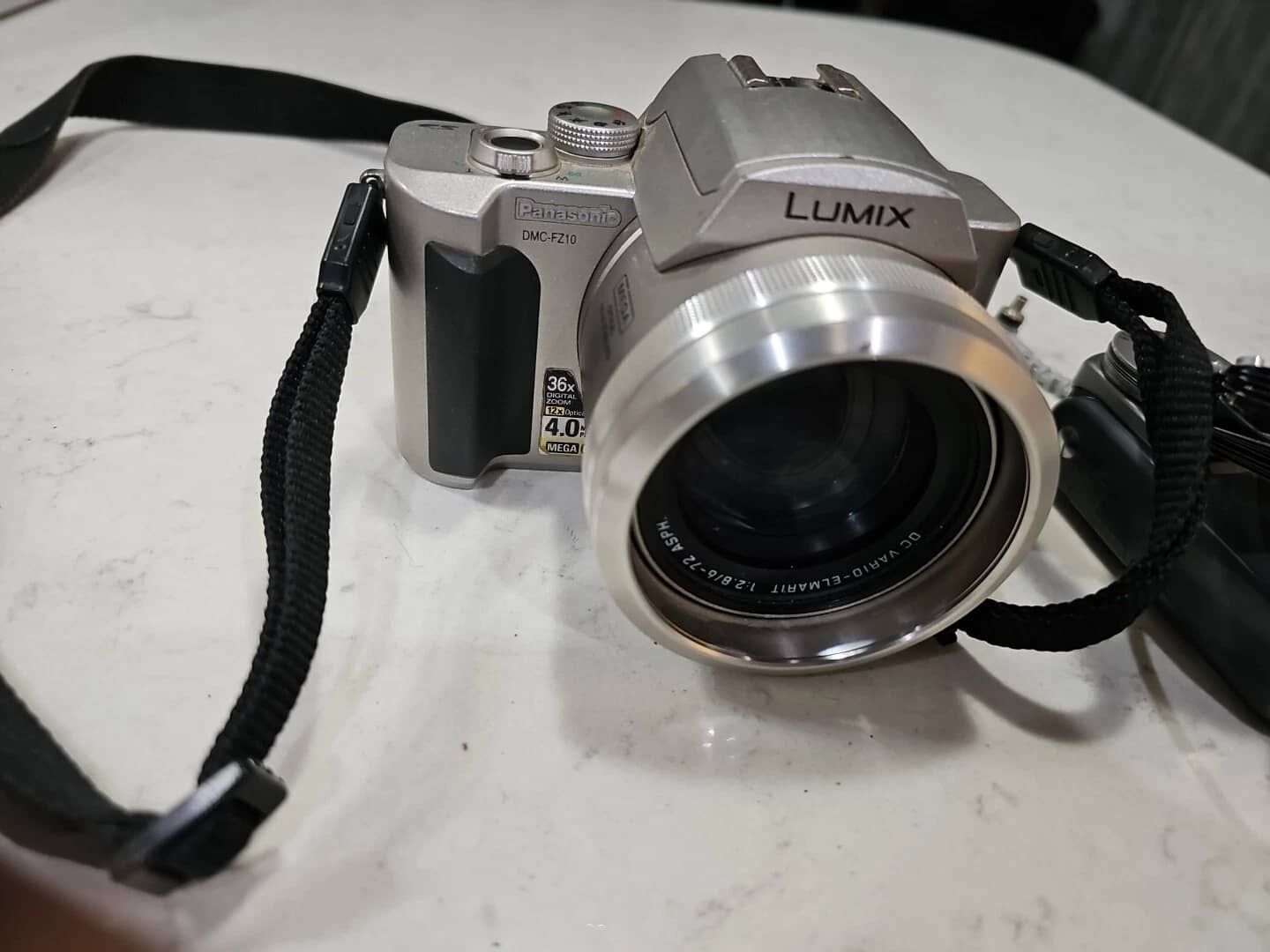 Panasonic LUMIX FZ10 Digital Cameras Silver Used - Good Body Only