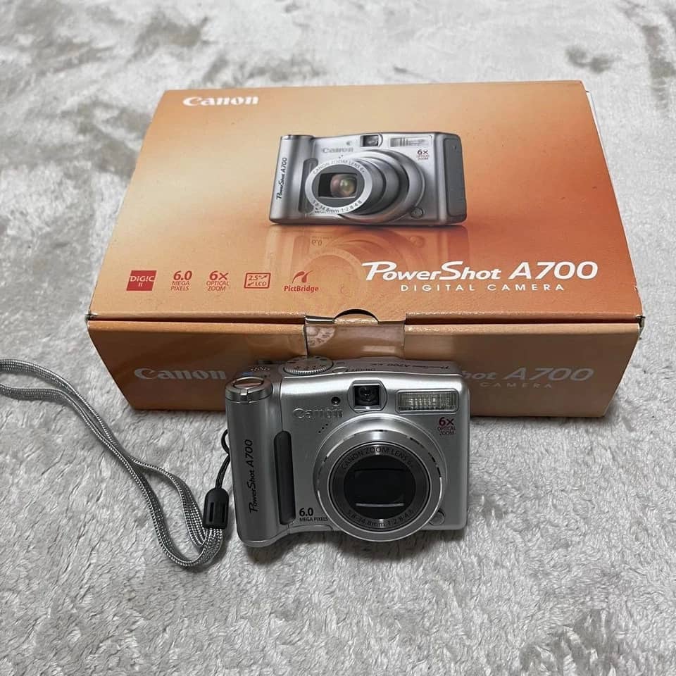 Canon PowerShot A700 Digital Cameras Black New Body Only