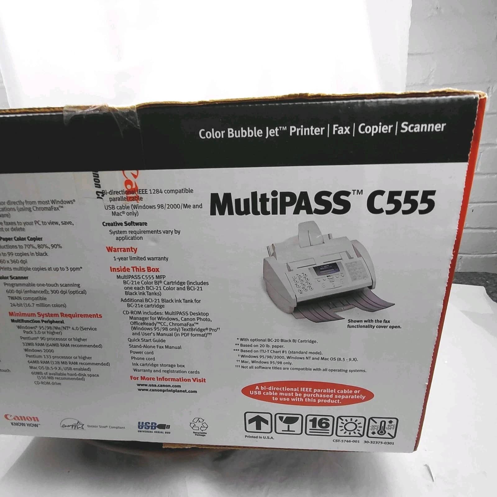 Canon Cannon MultiPass C555 Printers New