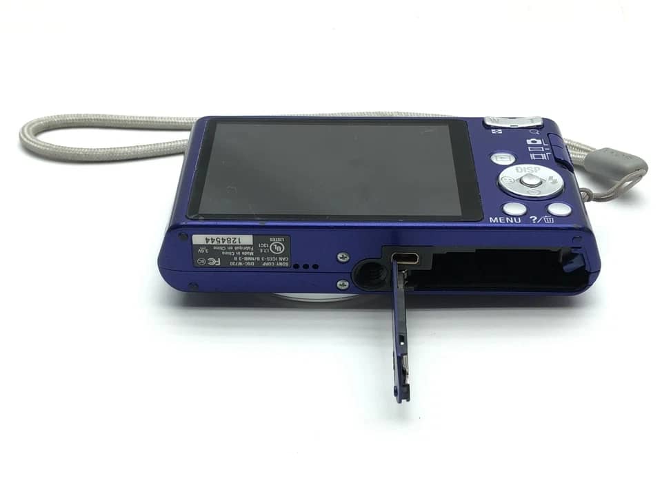 Sony Cyber-shot DSC-W730 Digital Cameras Blue Used - Good Body Only