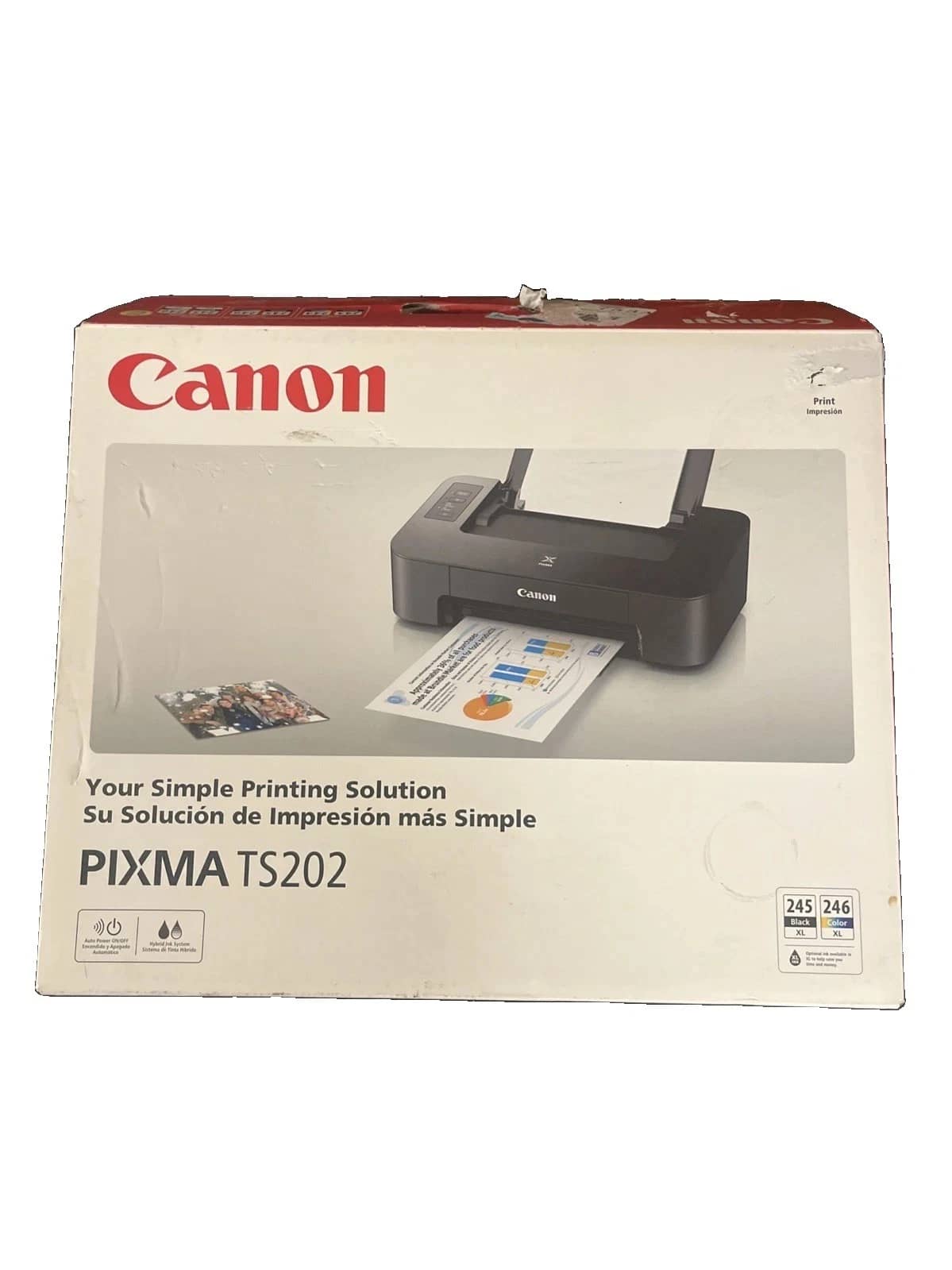 Canon Pixma TS202 Printers New