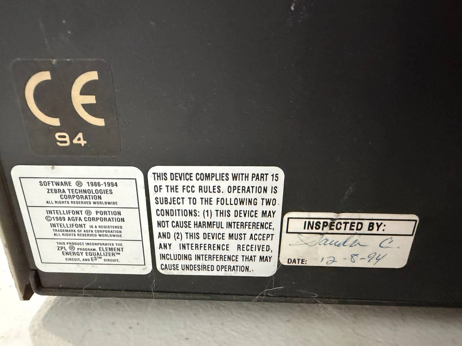 Zebra 105S Printers Used - Good