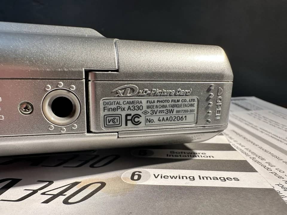 Fujifilm FinePix A330 Digital Cameras Silver Used - Good Body Only