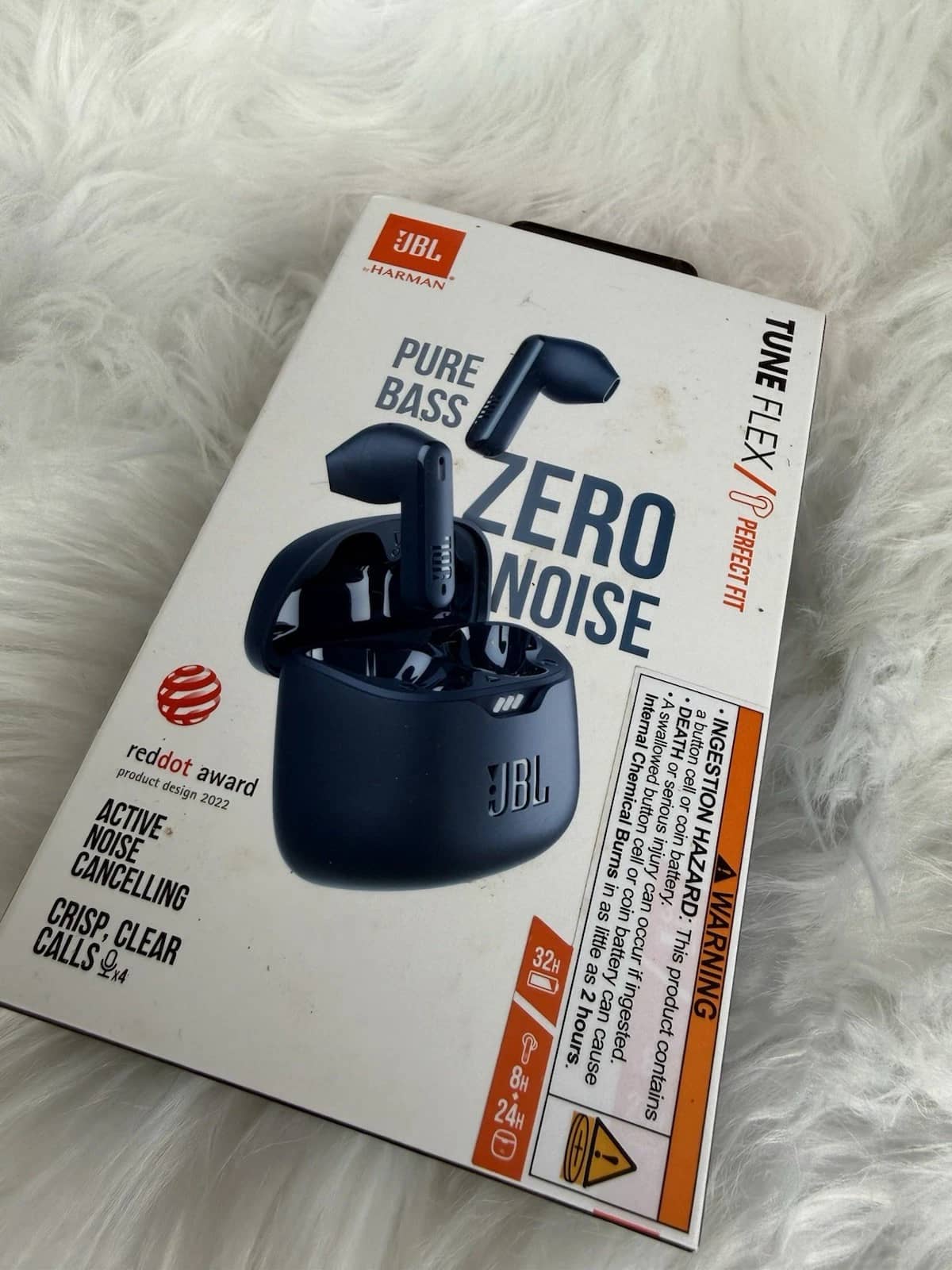 JBL Tune Flex Headphones & Earbuds Blue New
