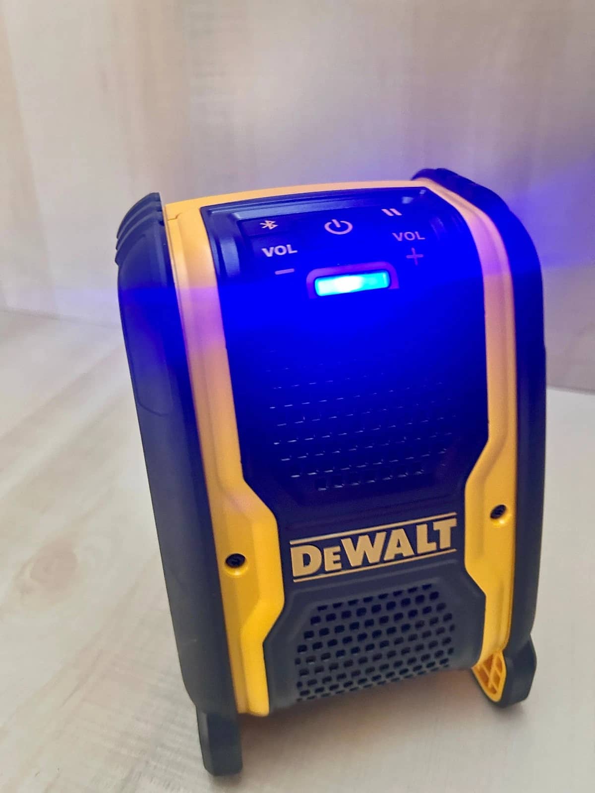 DEWALT DCR006 Portable Bluetooth Speakers Yellow Refurbished - Excellent