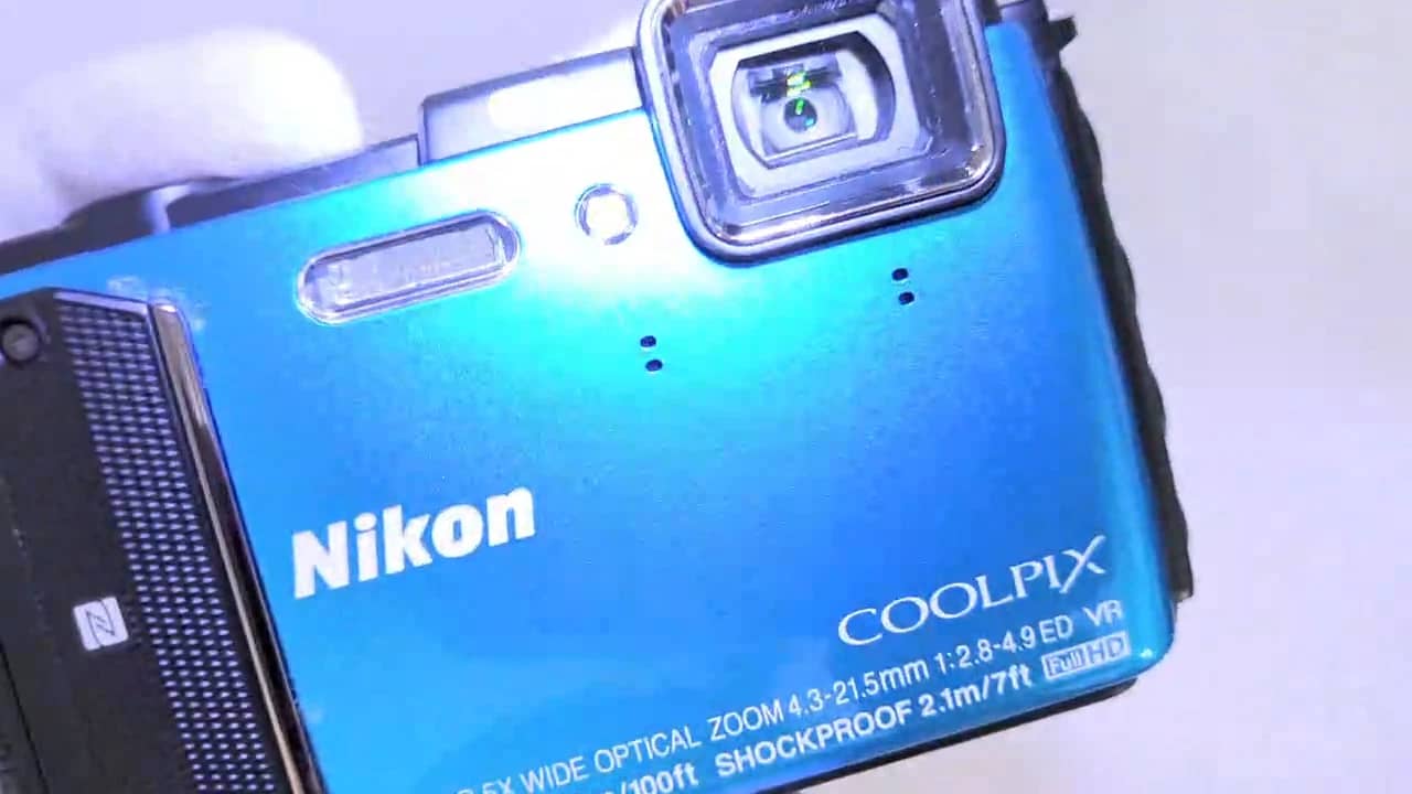 Nikon COOLPIX AW130 Digital Cameras Blue New Body Only