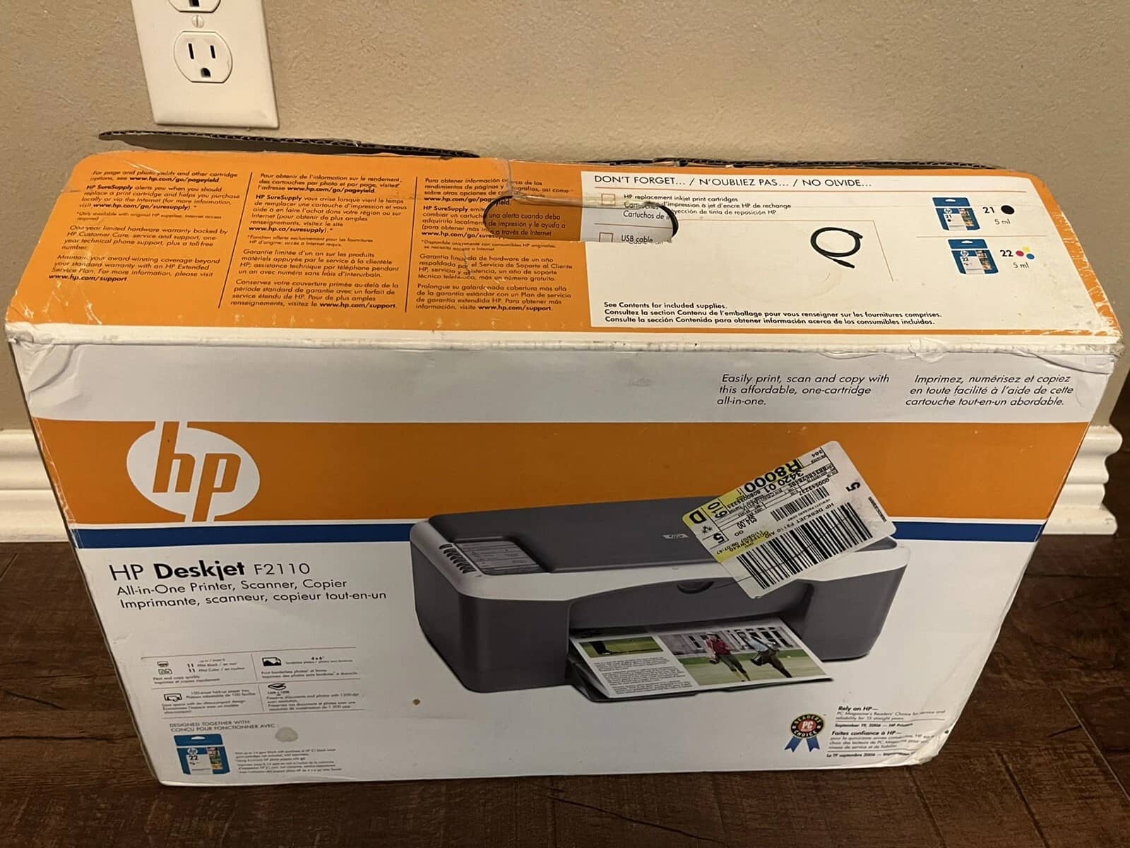 HP DeskJet f2110 Printers Open-Box Excellent