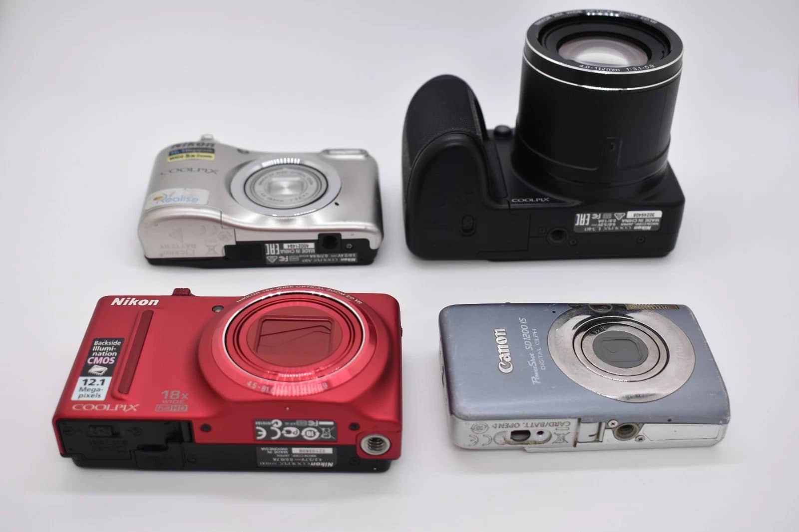 Nikon COOLPIX S9100 Digital Cameras Black New Body Only