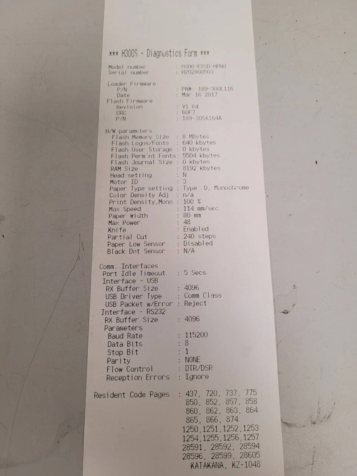 HP H300-E8SD-HPNO Printers Used - Good