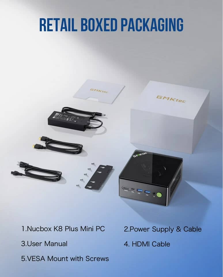 GMKtec K8 PLUS Computers New