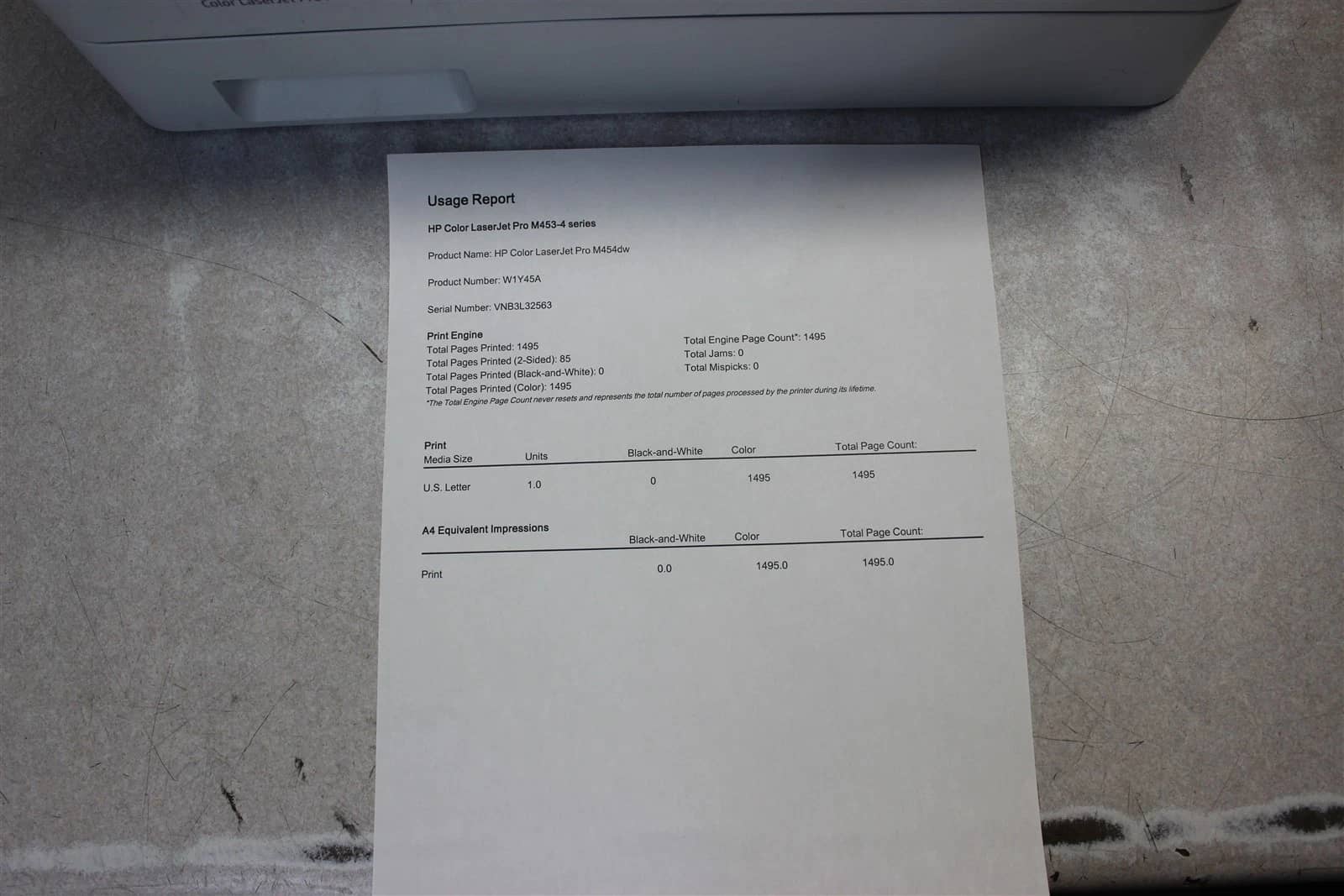 HP Color LaserJet Pro M454dw Printers New
