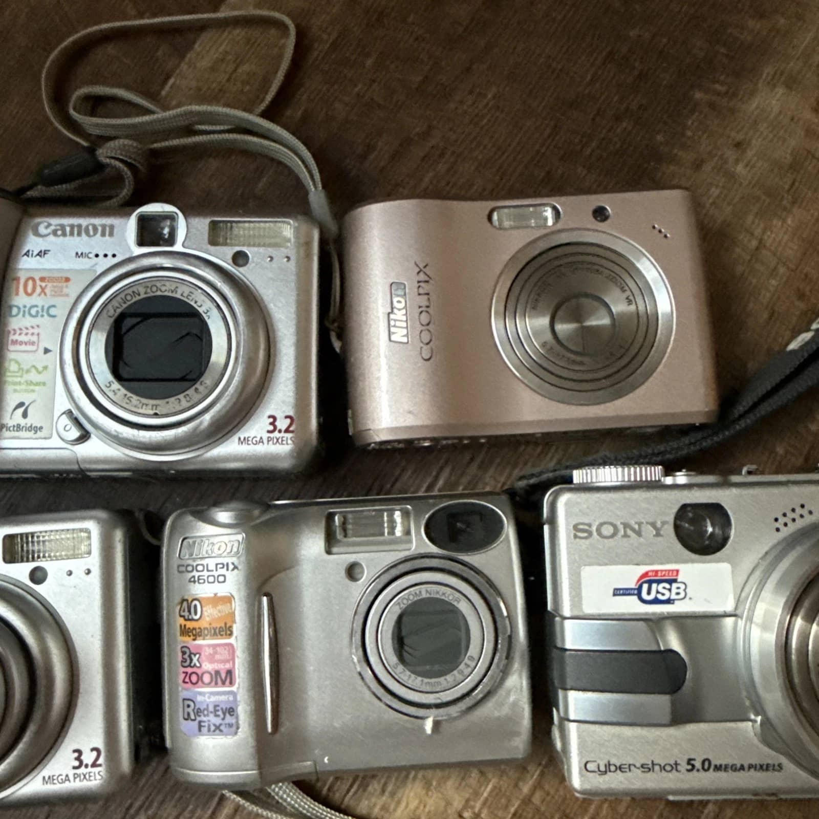 Canon PowerShot A75 Digital Cameras Silver New Body Only