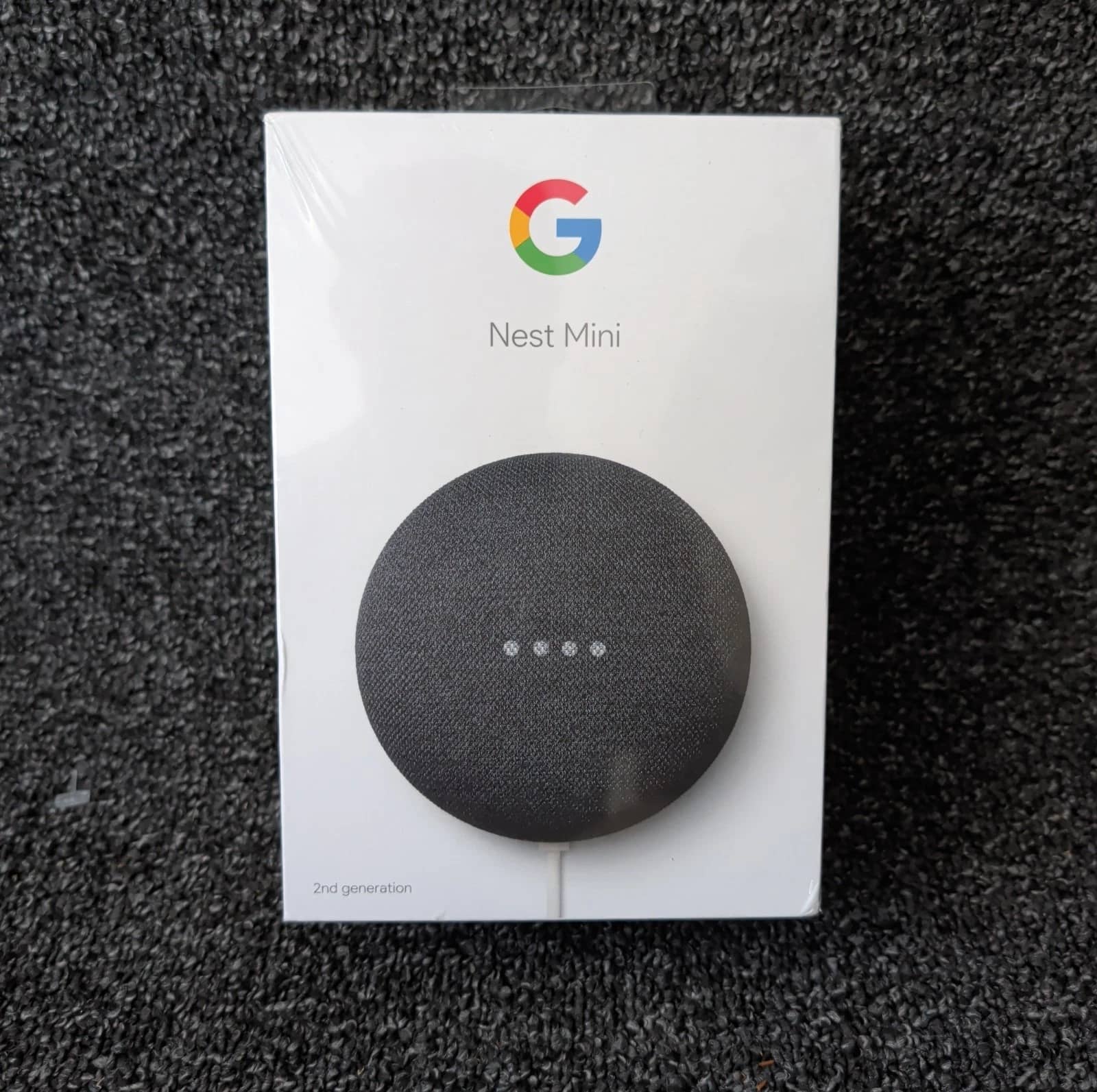 Google Nest Mini Portable Bluetooth Speakers Gray New