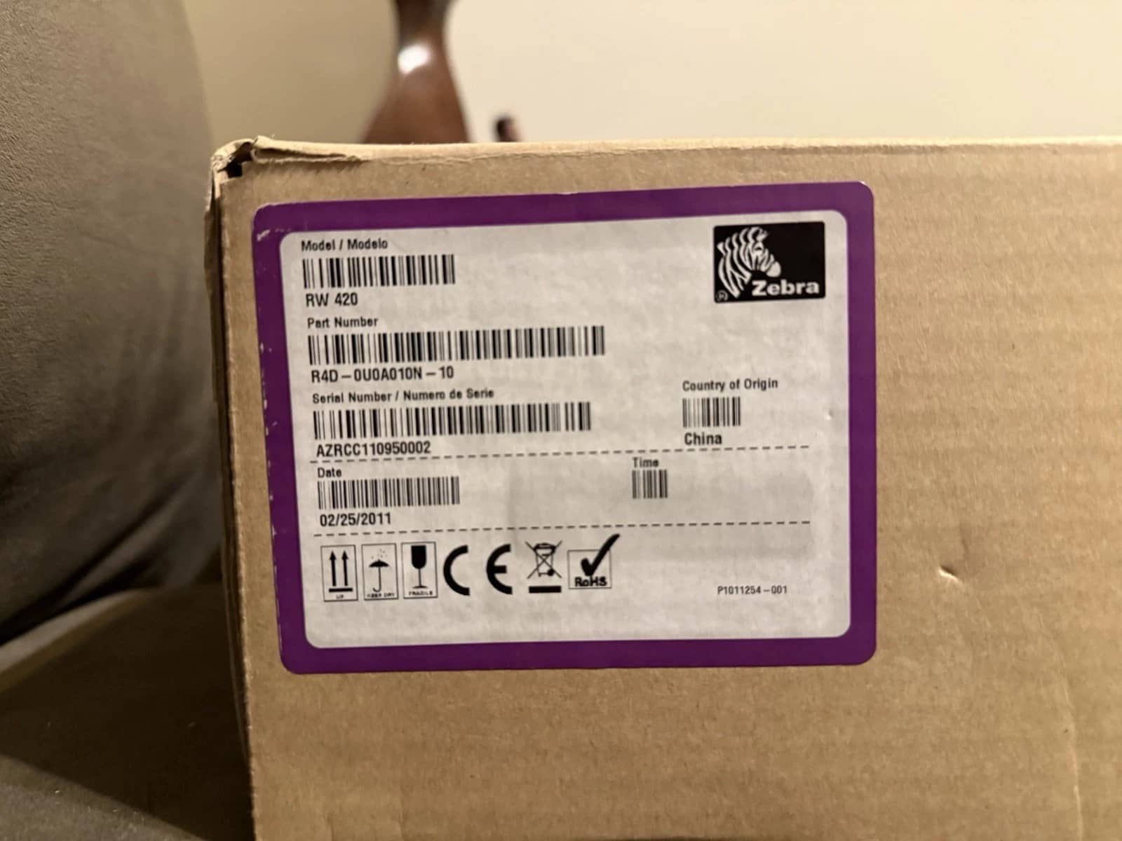 Zebra rw420 Printers New