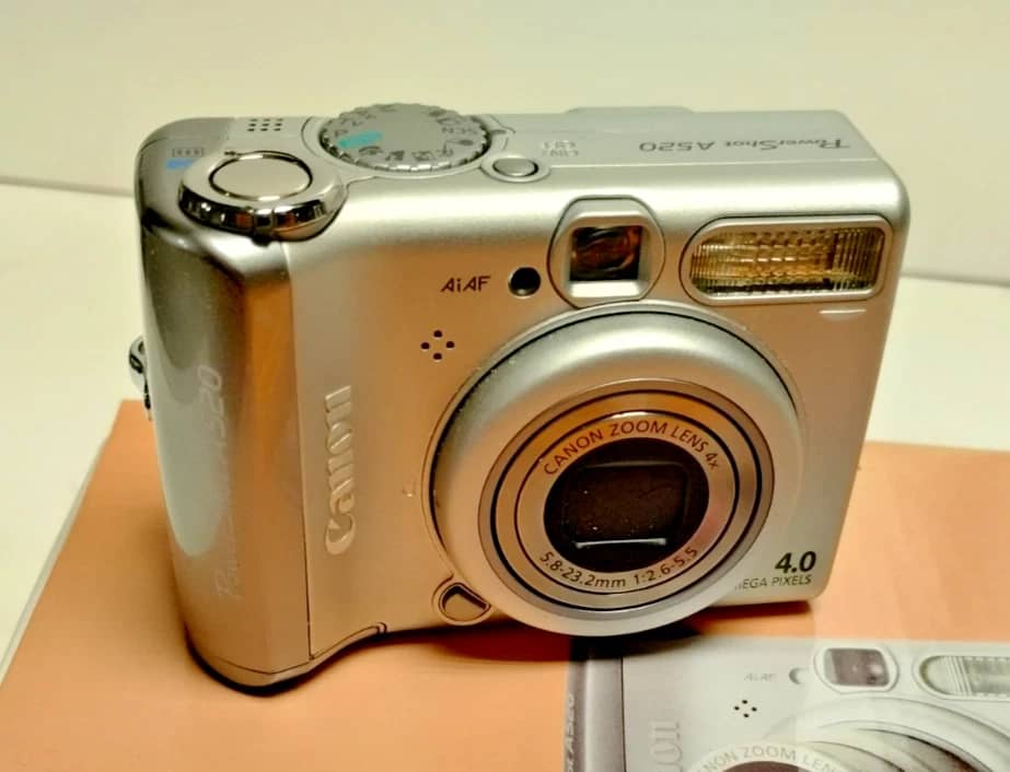 Canon PowerShot A520 Digital Cameras Silver New Body Only