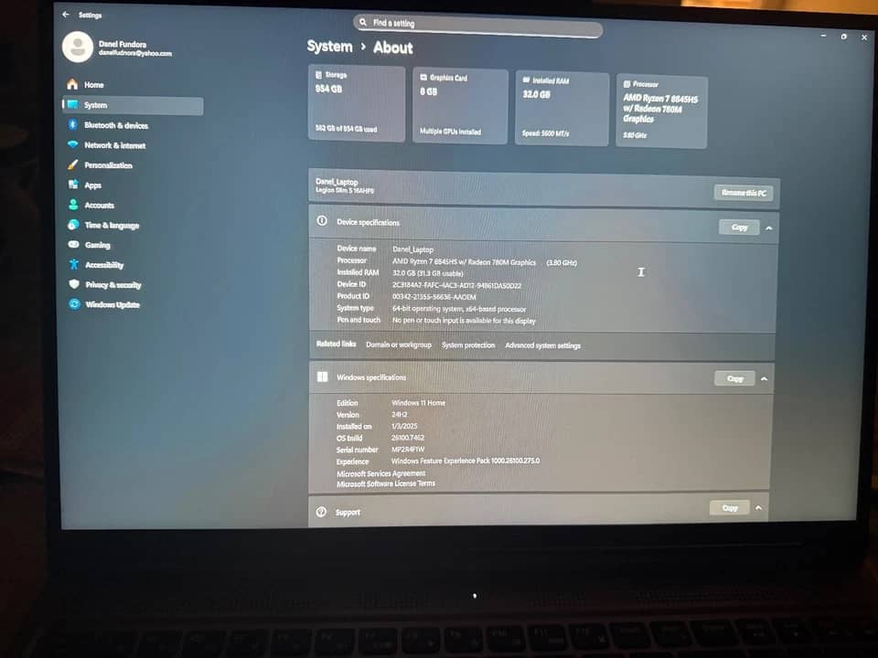 Lenovo Legion Slim 5 Computers