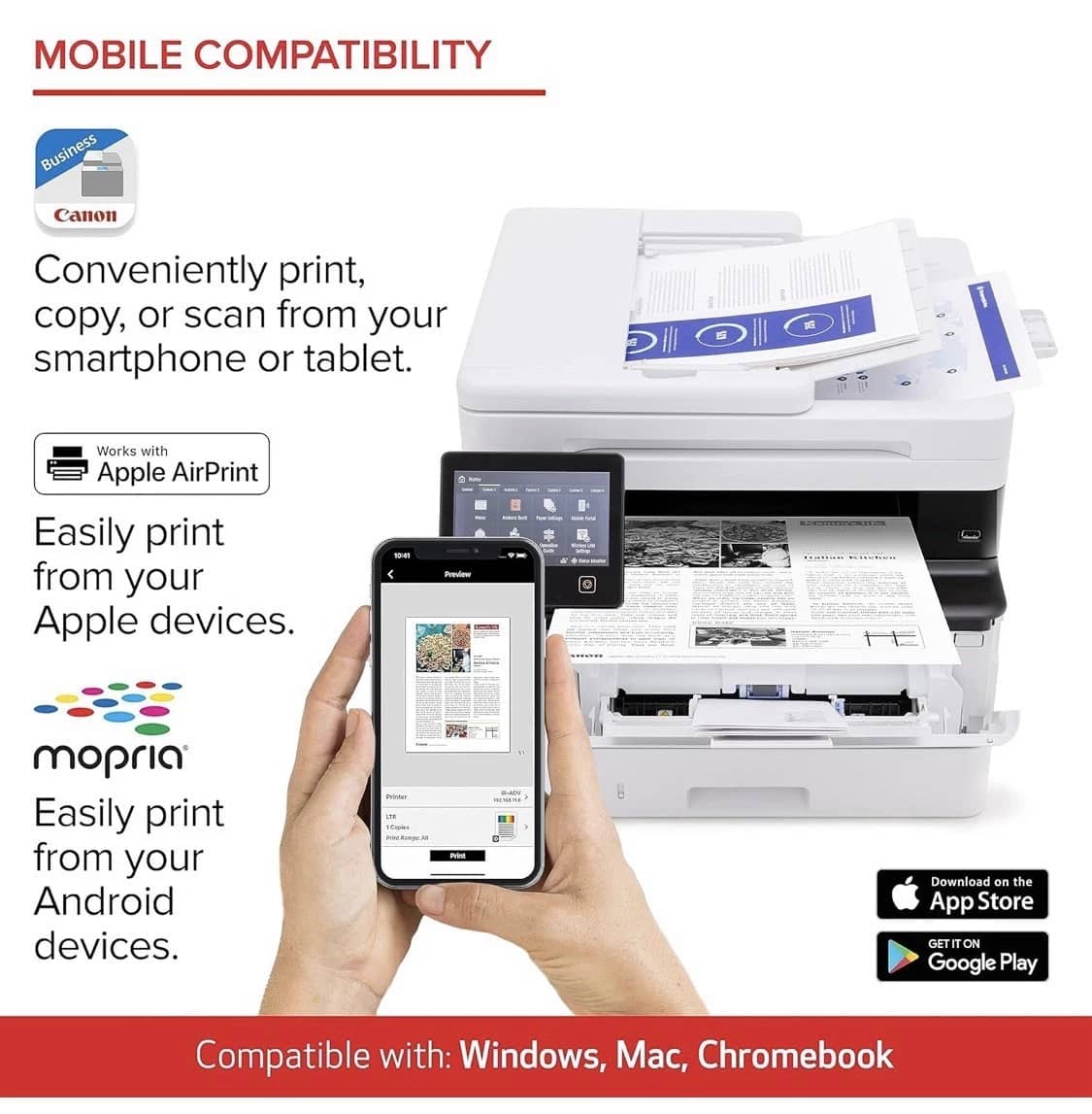 Canon MFW465dw Printers New