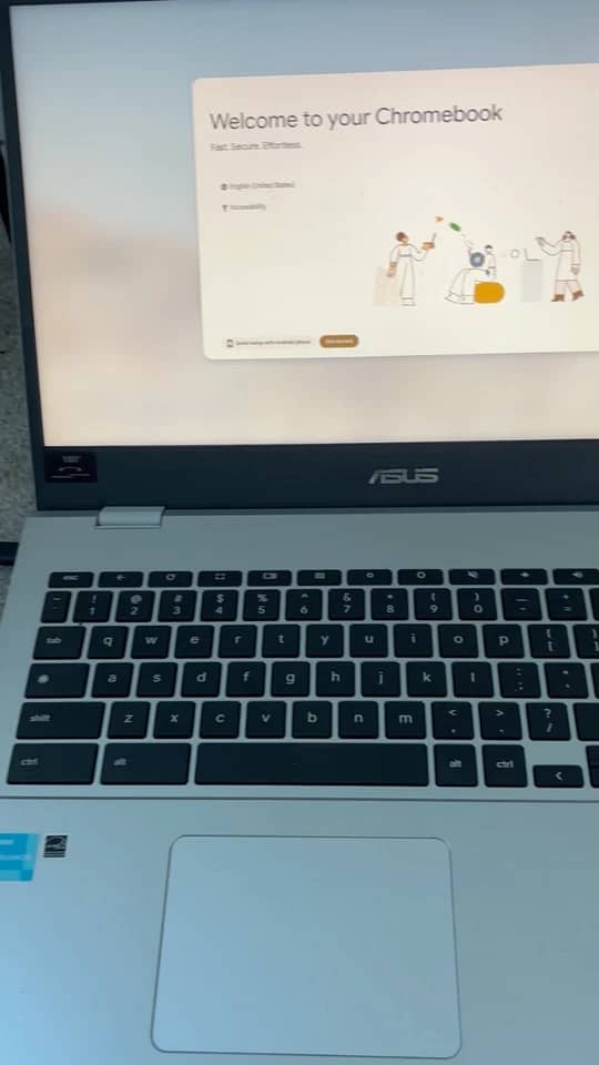 ASUS Galaxy Chromebook Go Computers