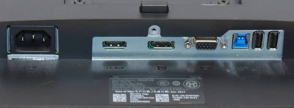Dell P2017H Monitors