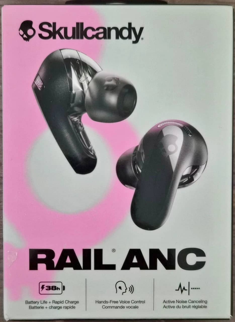 Skullcandy Rail ANC Headphones & Earbuds Black New