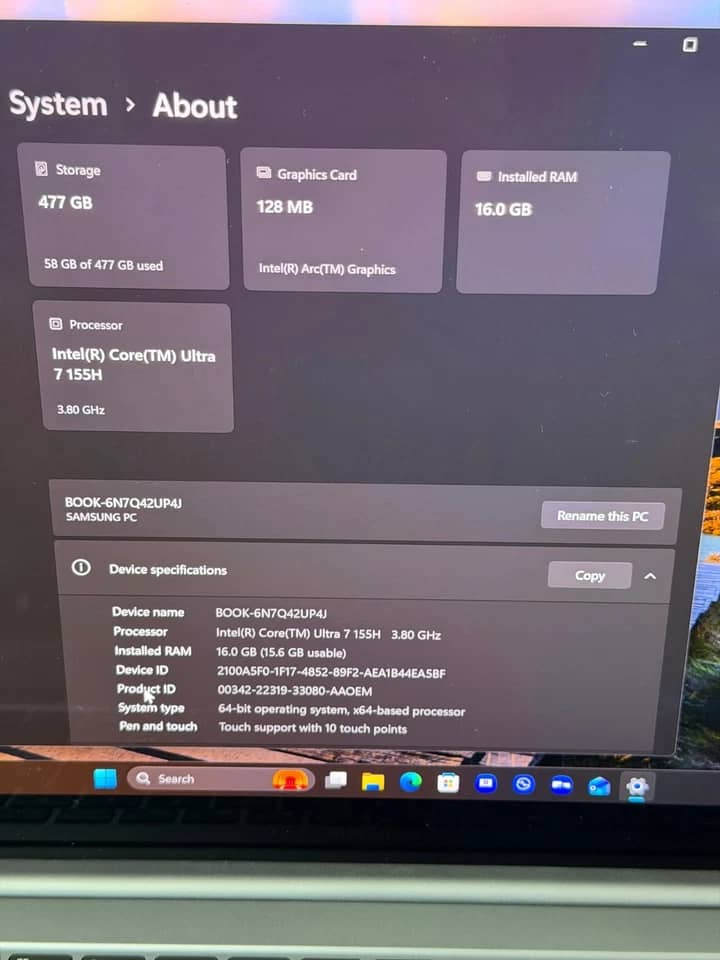 Samsung Galaxy Book4 Pro Computers