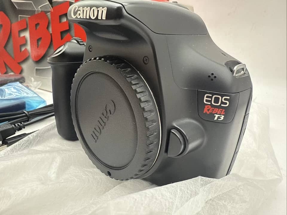 Canon EOS Rebel T3 Digital Cameras Black New Body Only