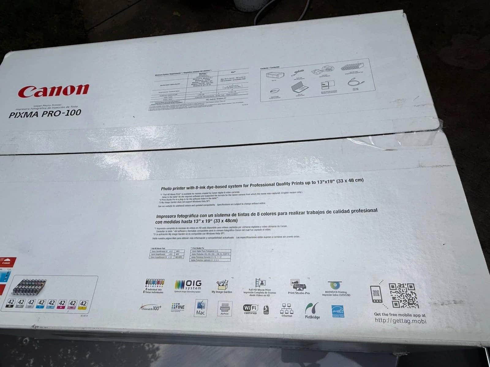 Canon PIXMA PRO-100 Printers New