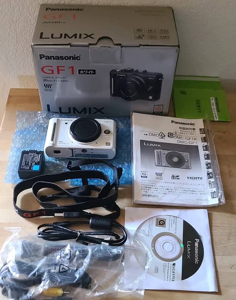 Panasonic LUMIX GF1 Digital Cameras Black New Body Only